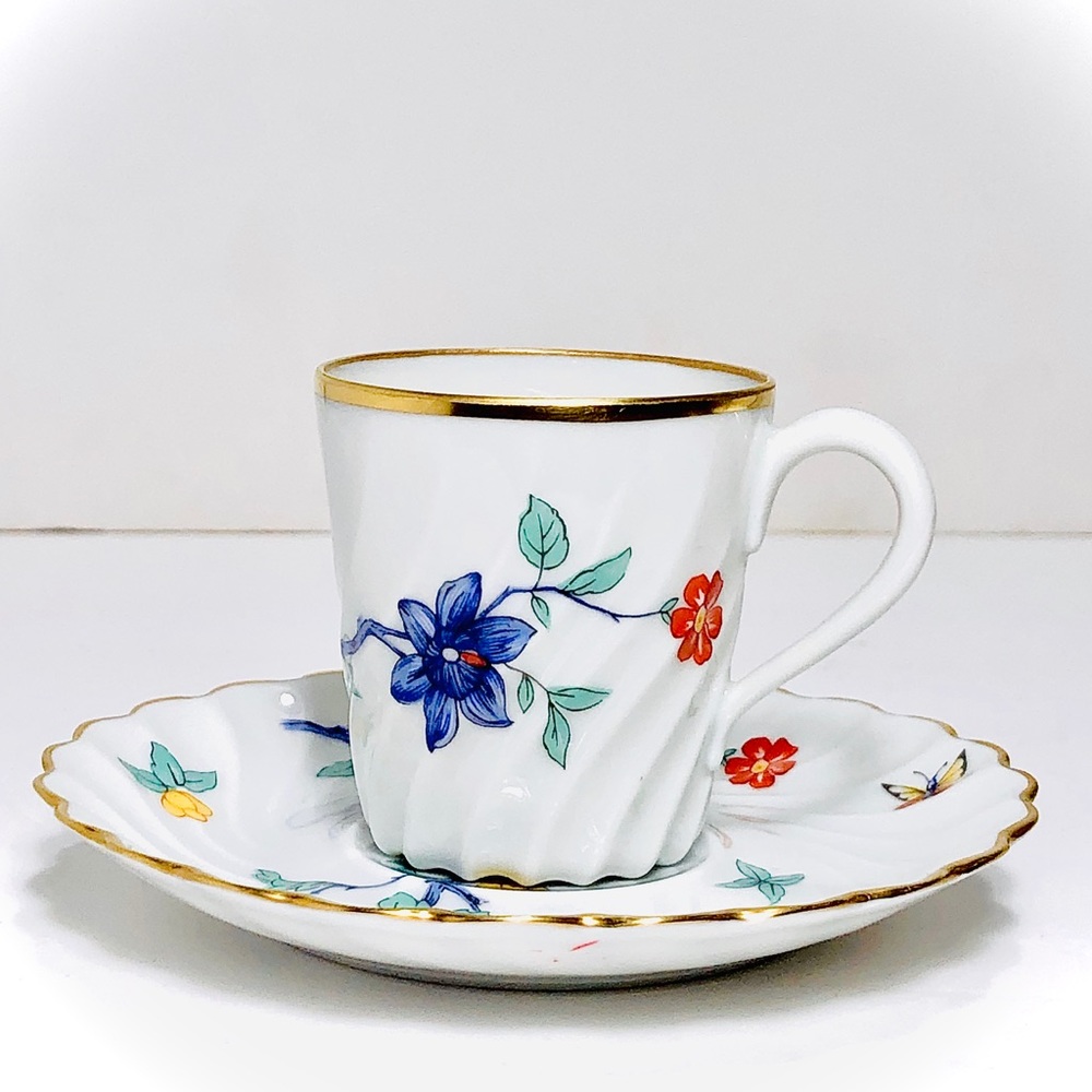 Haviland Limoges Demitasse cup and saucer